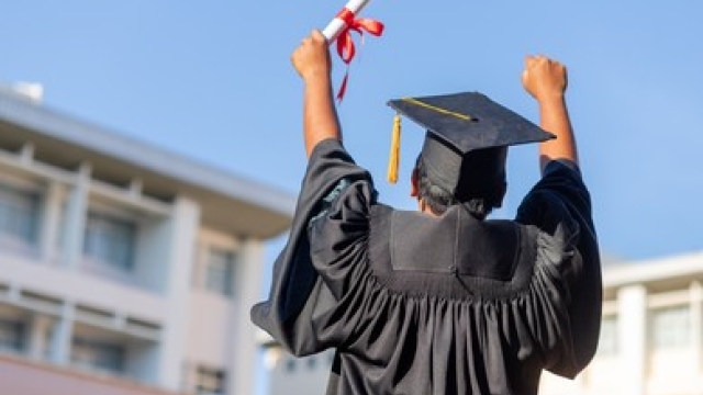 Glimpses of Glory: Kids Graduation Caps and Gowns